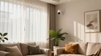 discreet cozy security setup