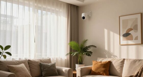 discreet cozy security setup