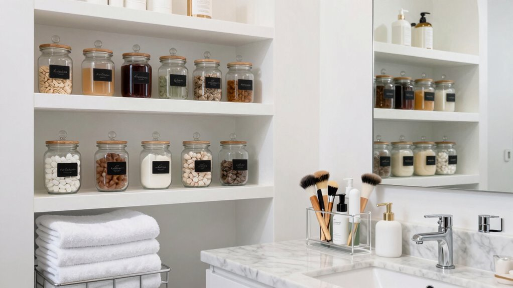 eco friendly bathroom organization