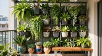 efficient balcony space utilization