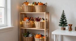 efficient seasonal decor storage