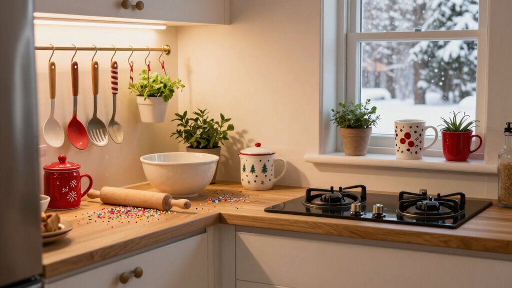 efficient small kitchen holiday planning