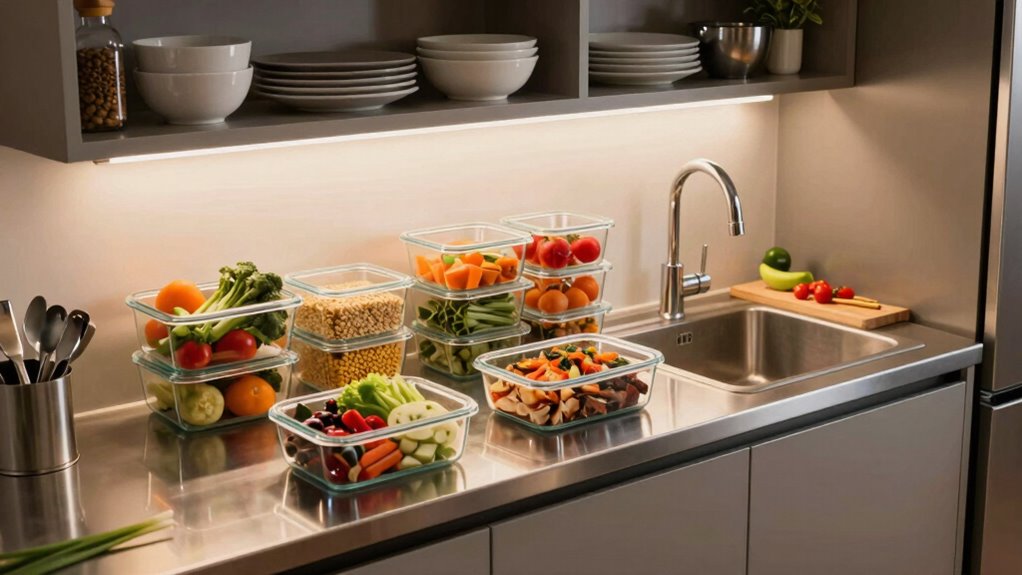 efficient small kitchen organization