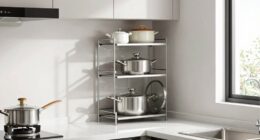 efficient small kitchen storage