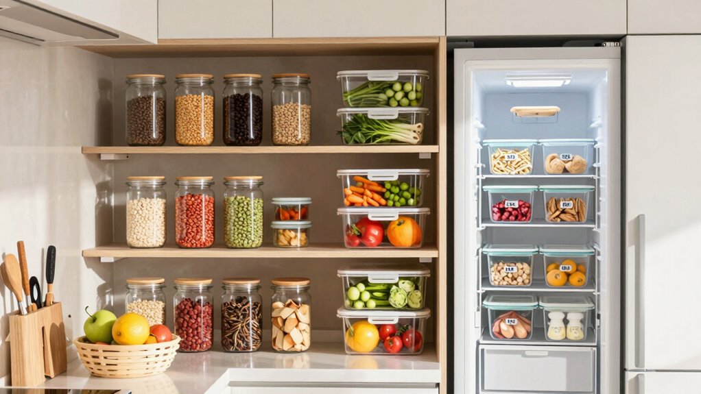 efficient small space food storage