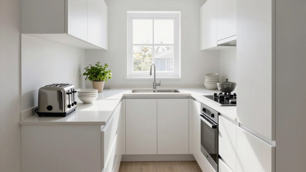 efficient tiny kitchen organization