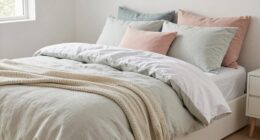 layered bedding in small space