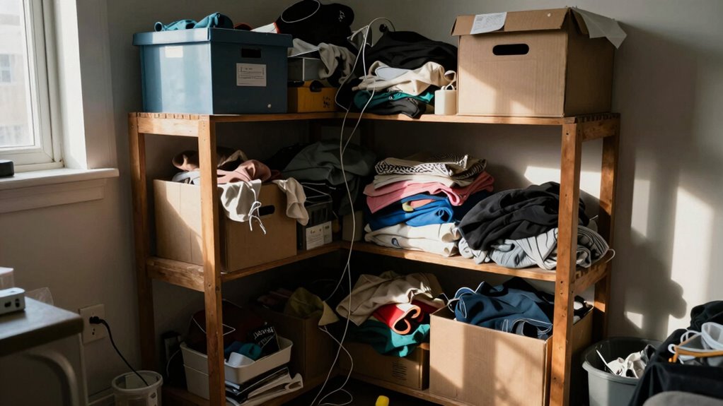 limited space hampers storage