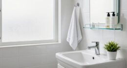 maintain small bathroom cleanliness