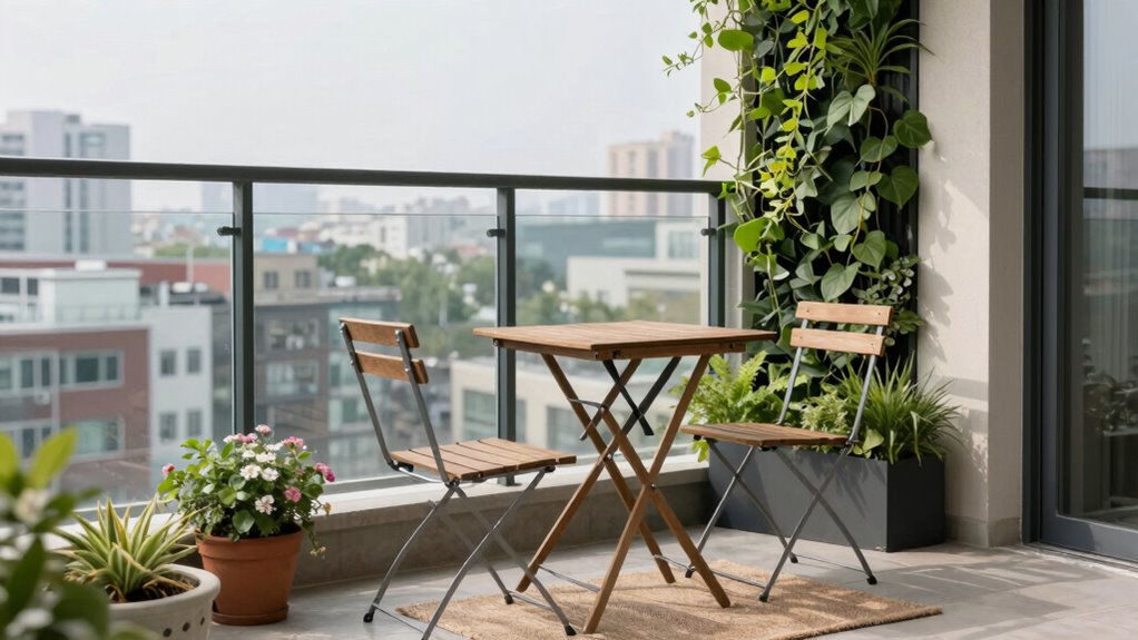 maximize balcony space efficiently