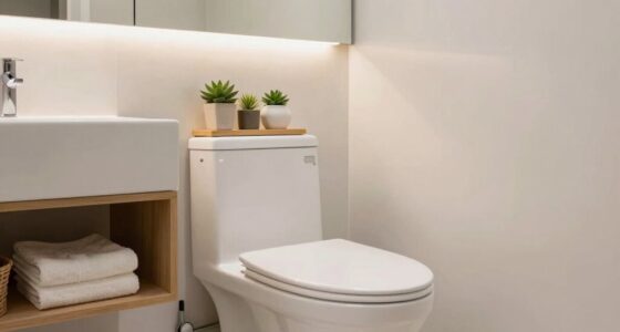 maximize bathroom storage efficiency
