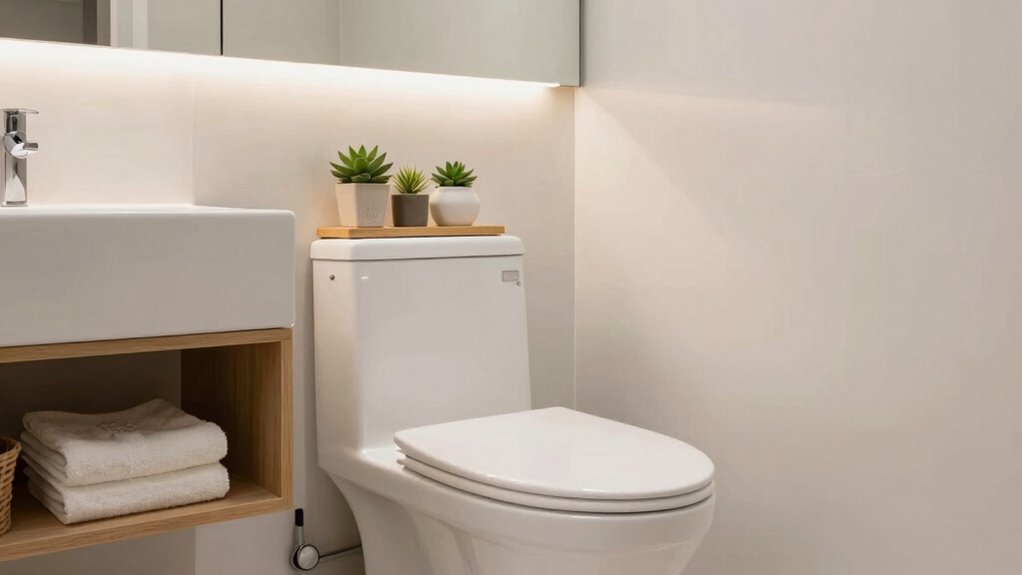 maximize bathroom storage efficiency