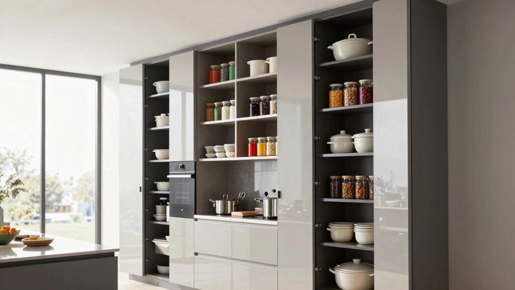 maximize kitchen vertical storage