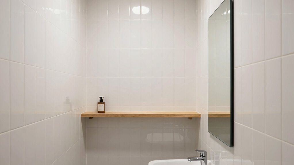 maximize small bathroom space