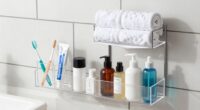 maximize small bathroom storage
