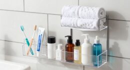 maximize small bathroom storage