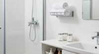 maximize small bathroom storage