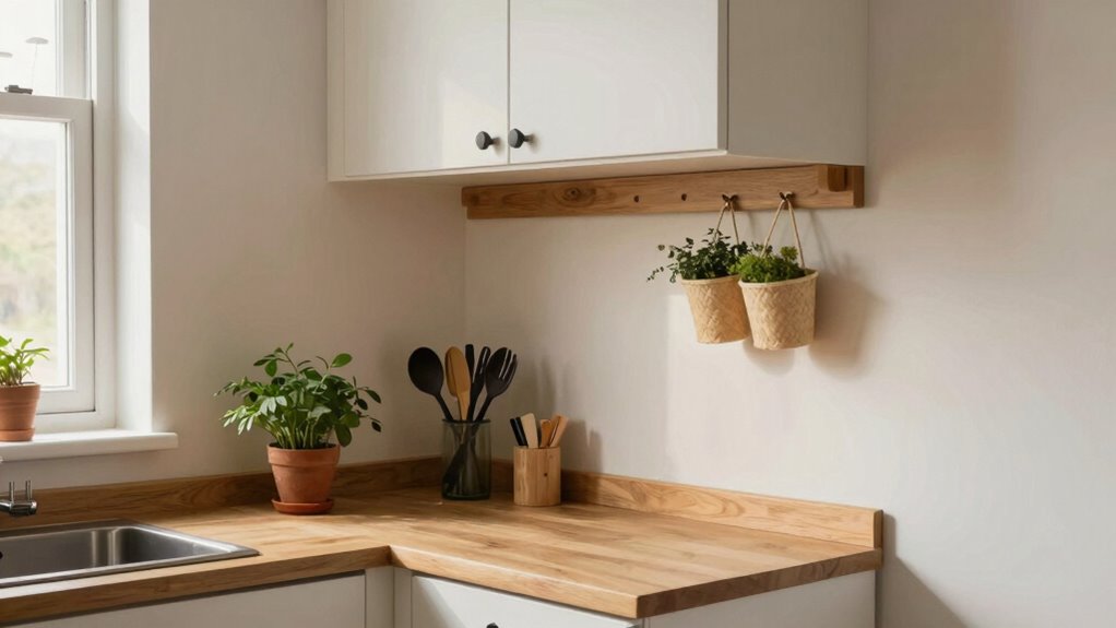 maximize small kitchen corners