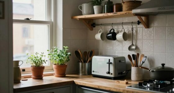 maximize small kitchen space
