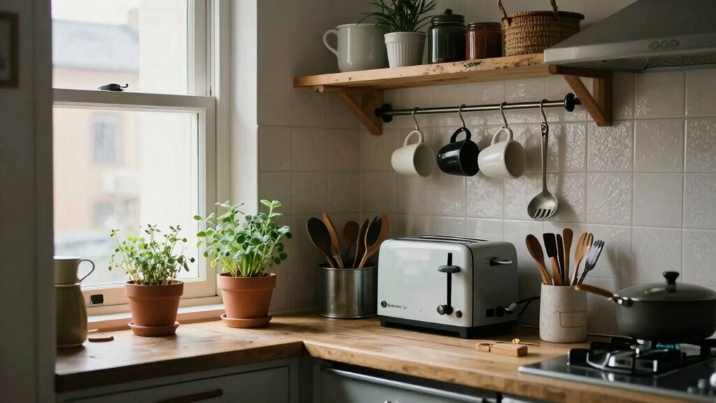 maximize small kitchen space
