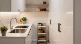 maximize small kitchen space