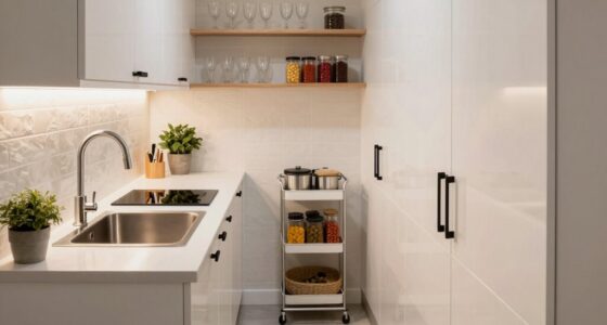 maximize small kitchen space