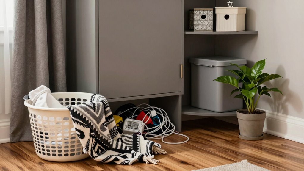maximize space minimize clutter