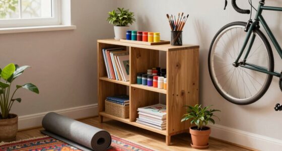 maximize space with organization