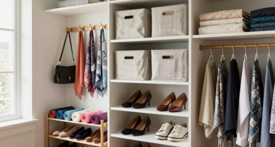 maximize space with organization
