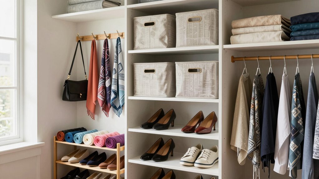 maximize space with organization