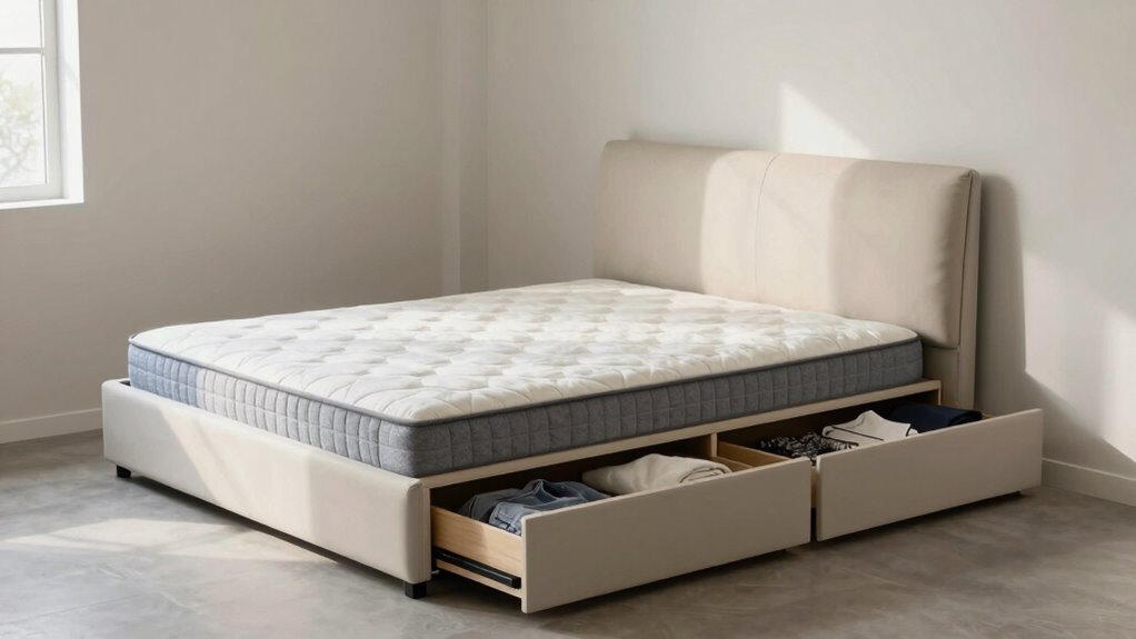 maximize space with stylish storage