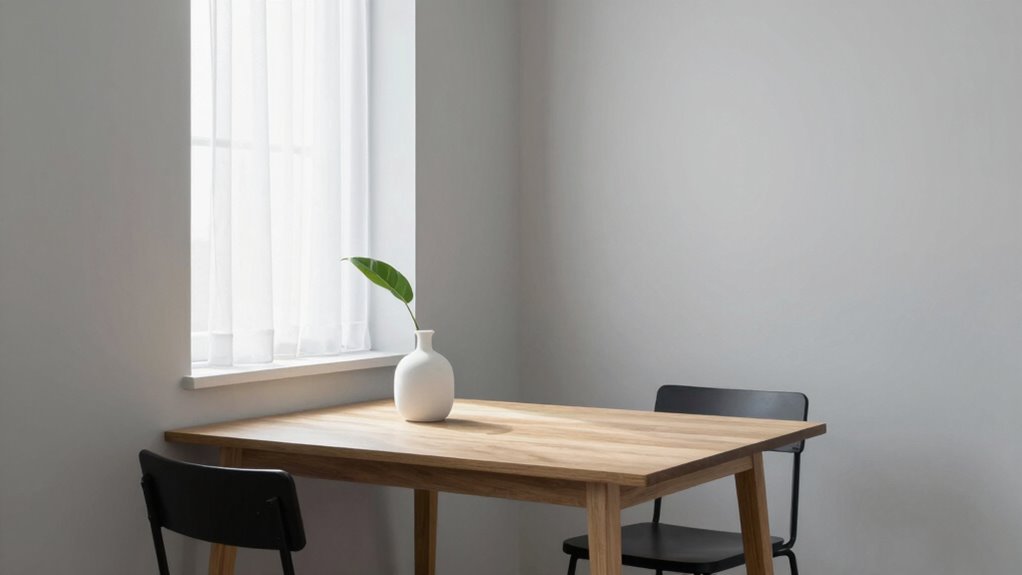 minimalist small space organization