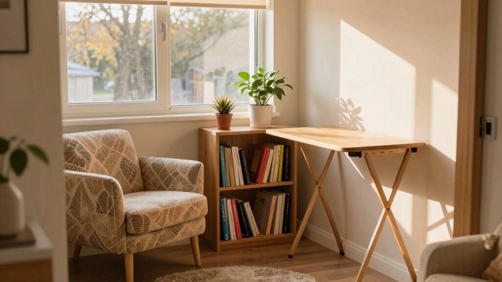 minimalist tiny space living