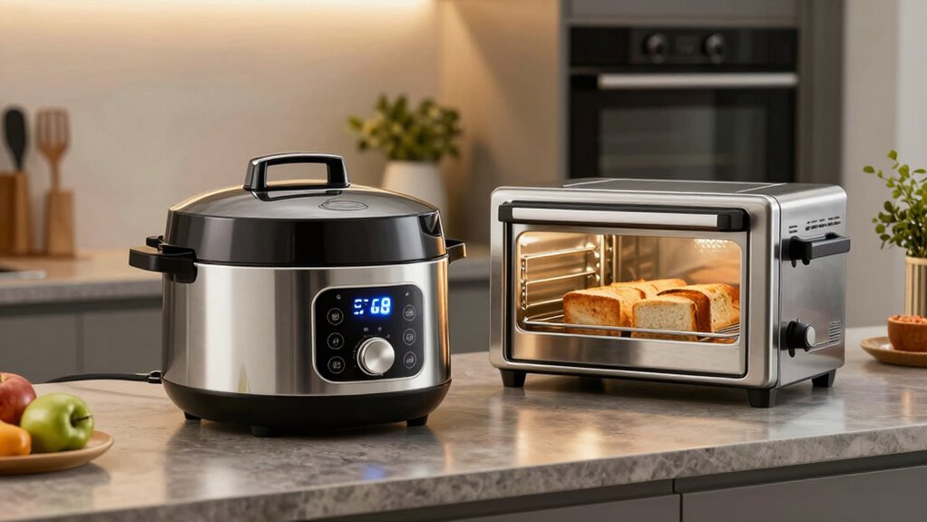 multicooker versus toaster oven