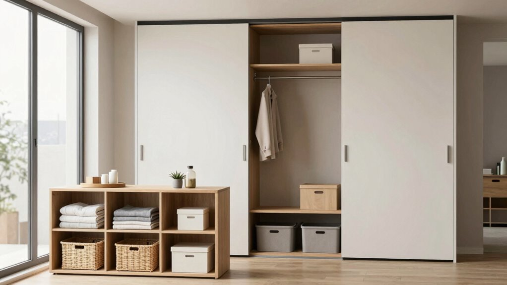 optimal apartment storage areas