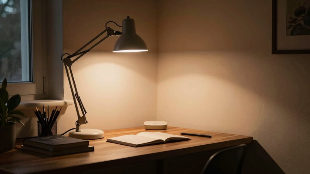 optimal small office lighting