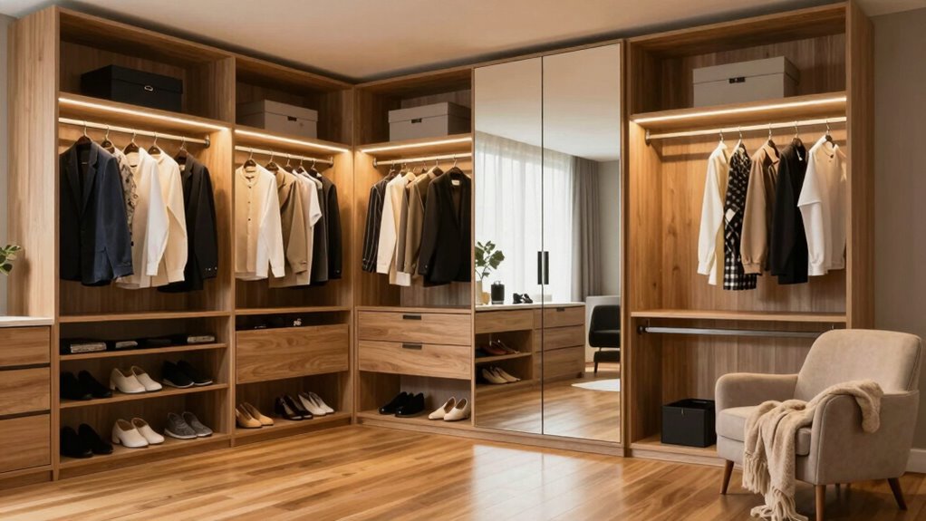 optimize wardrobe space effectively