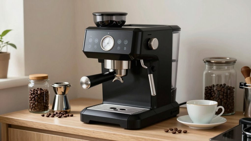 optimized organized espresso setup