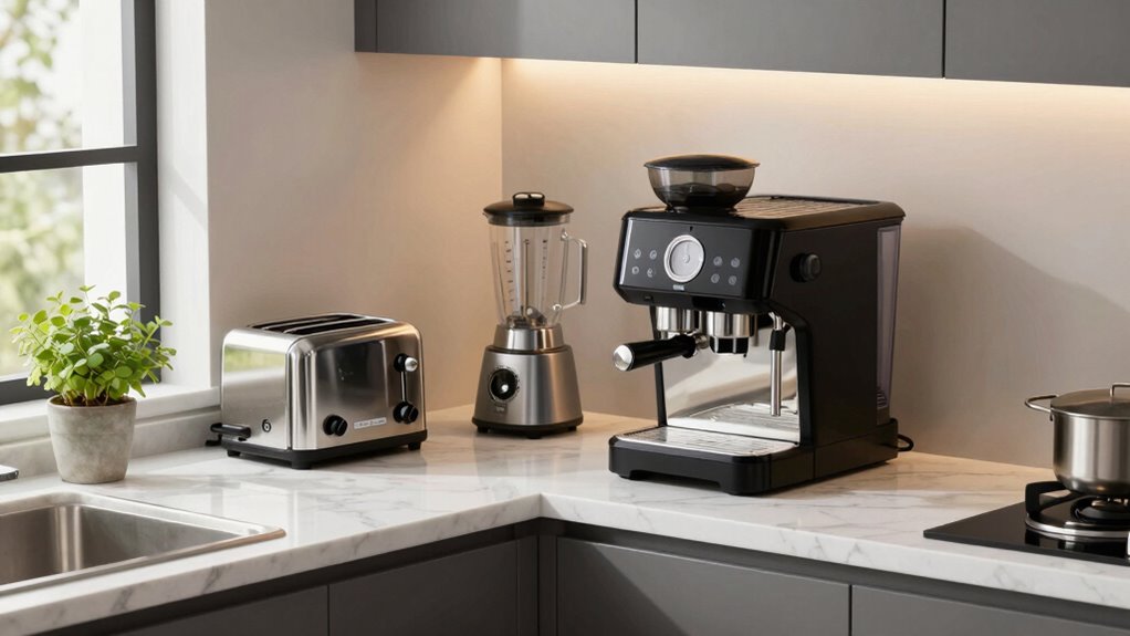 organized appliance zones efficiently