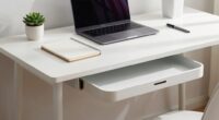 organized compact desk storage