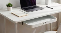 organized compact desk storage