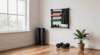 organized compact exercise area