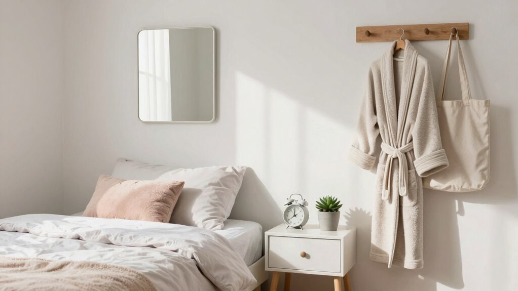 organized restful morning routine