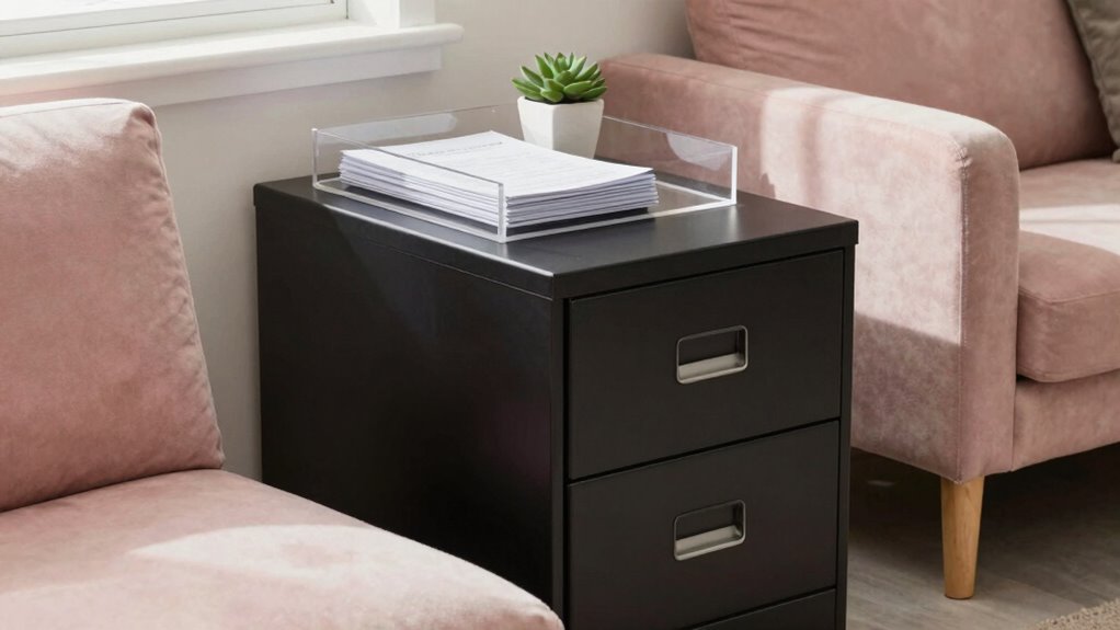 organized small space storage