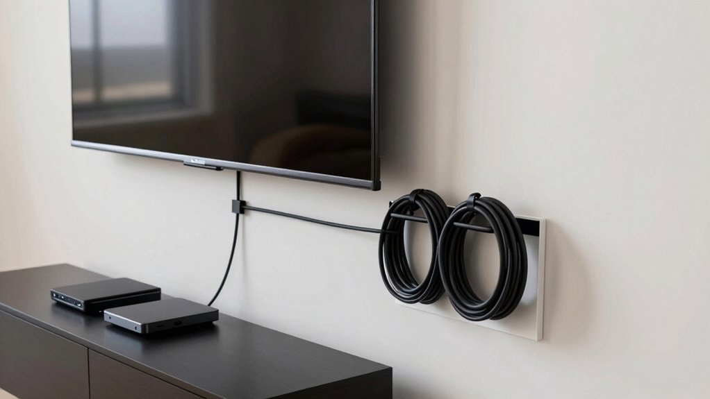 organized wireless cable management