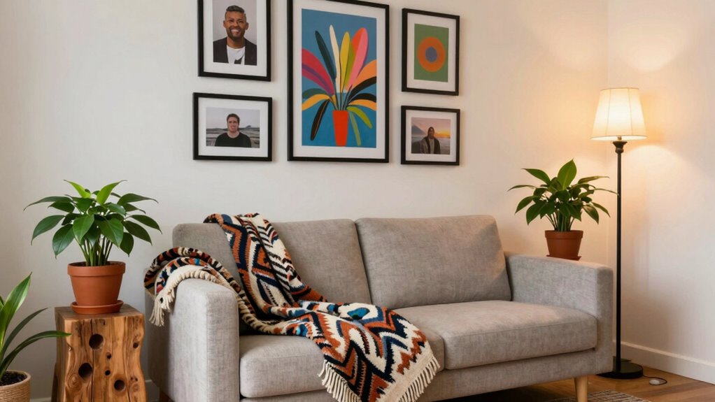 personalize rental with decorative accents