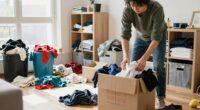 quick cluttered apartment reset