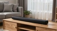 quiet neighbor friendly soundbar