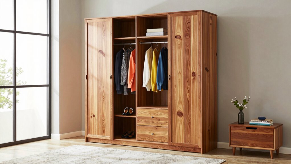 selecting standalone wardrobe options