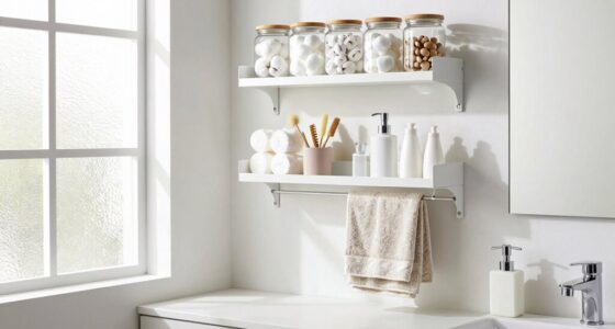 shared bathroom organization tips